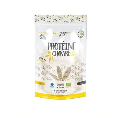 Prot Ine De Chanvre Bio Hello Joya G La Belle Vie Courses En