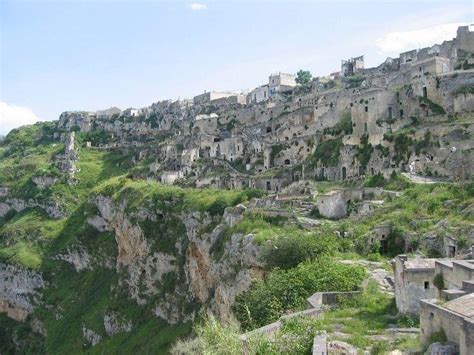 The Caves of Matera in Italy