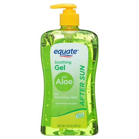 Equate Aloe Vera Aftersun Gel 20 Oz Amazon In Beauty