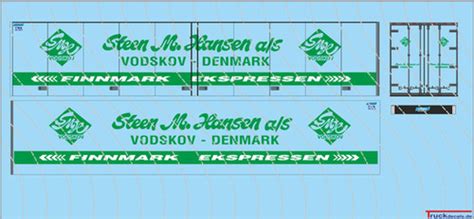 Steen M Hansen Finnmark K Hlkoffer Truckdecals