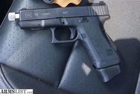 Armslist For Sale Glock 19 With Kkm Threaded Barrel