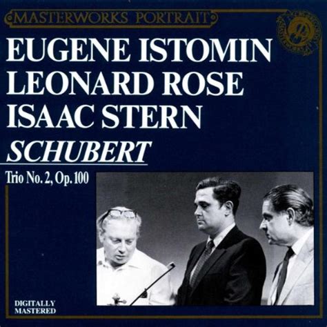 Schubert Trio N Op Franz Schubert Eugene Istomin Leonard