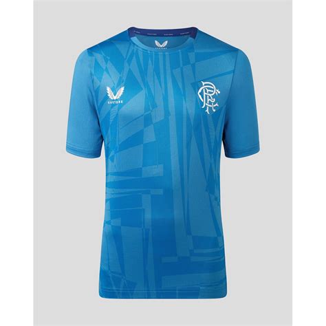 Castore | Rangers United Training Top 2023 2024 Junior | Blue ...
