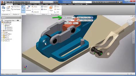 Autodesk Inventor Constraint Vs Joint In Assemblies Youtube