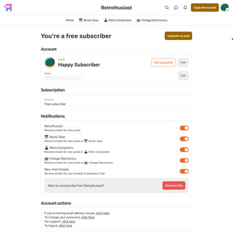 Changing Your Email Notification Options - by Matthew Pomar