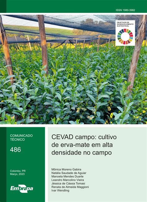 PDF CEVAD Campo Cultivo De Erva Mate Em Alta Densidade No Campo