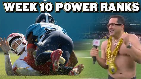 Honest Nfl Week 10 Power Rankings Youtube