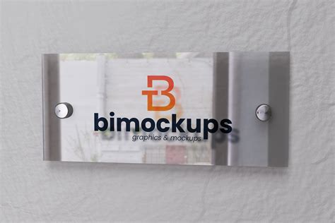 Free Glass Sign Logo Mockups on Behance