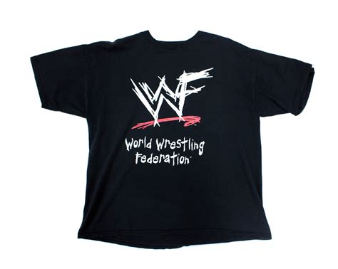 WWF ATTITUDE LOGO T-SHIRT XL – stashpages