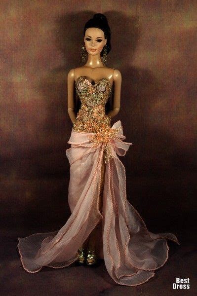 Pin By Zaida Guerrero On Muñecas Barbara Barbie Gowns Barbie Dress Gorgeous Prom Dresses