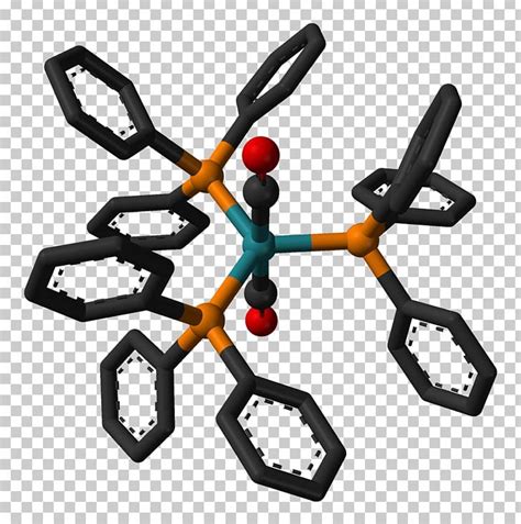 Dicarbonyltris(triphenylphosphine)ruthenium(0) Trigonal Bipyramidal Molecular Geometry Carbon ...