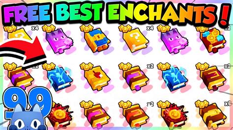 How To Get Best Enchants For Free In Pet Simulator Roblox