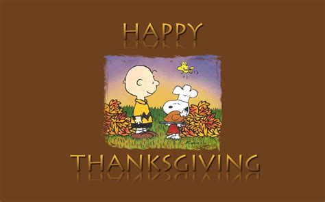 Snoopy Thanksgiving Wallpaper