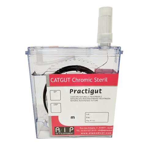 Absorbable Sutures Sutures Practigut Catgut Chrom AIP Medical SA