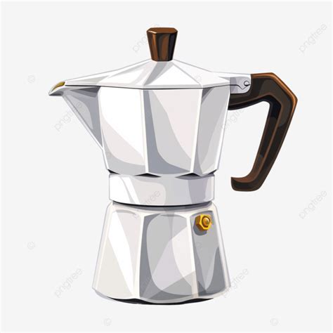 Beverage Moka Pot Coffee Cartoon Beverage Moka Pot Png Transparent