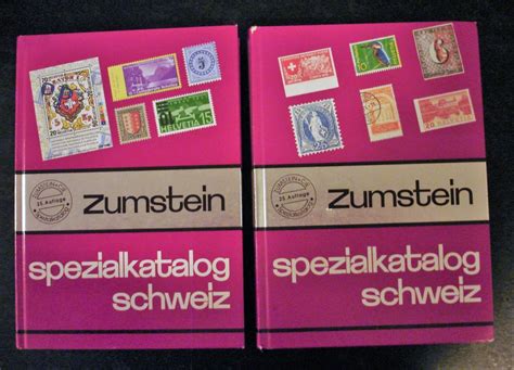 2 Catalogues Zumstein Suisse Edition 2000 Kaufen Auf Ricardo