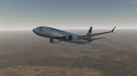 B737 MAX8 IRAQI AIRWAYS YI ASL XPLANE 11 Aircraft Skins Liveries