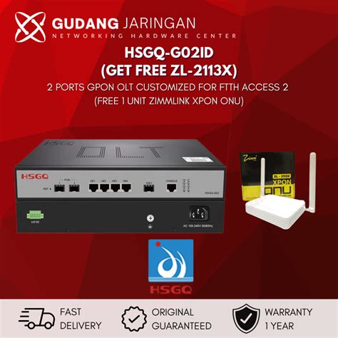 Jual Promo Hsgq G Id Free Onu Zimmlink Zl X Unit Shopee Indonesia