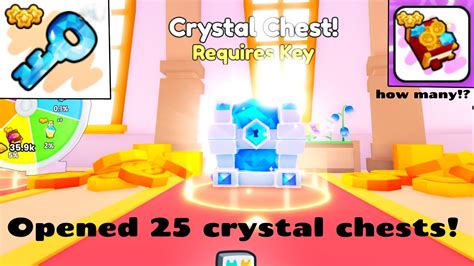 I Opened 25 Crystal Chests In Pet Sim 99 And This Is What I Got Ps99