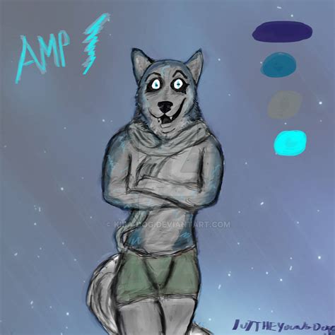 Amp The Thunder Husky Fursona By Kiba Dog On Deviantart