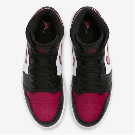 Air Jordan 1 Mid Bred Toe 554724-066 Release Info | SneakerNews.com