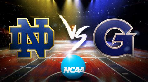 Notre Dame Vs Georgetown Prediction Odds Pick For College Basketball