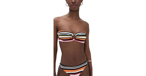 Cala De La Cruz Sandra Bikini Top In Black Lyst