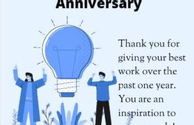 1 Year Work Anniversary Quotes | Best Wishes