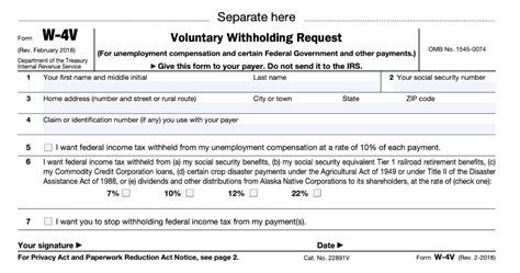 W 4v Printable Form