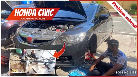 Honda Civic FD Power Steering Leak At Kalampag Problem Solved Rack