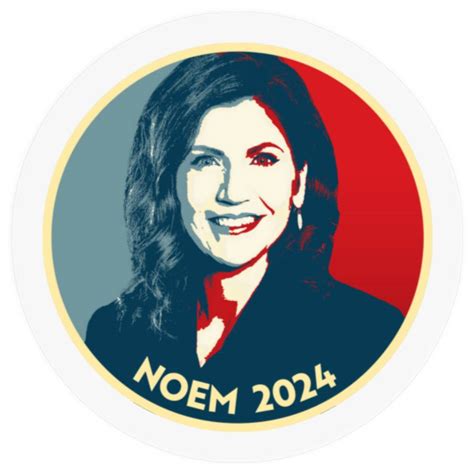 KRISTI NOEM 2024 Stickers sold by Gajendra Sharma | SKU 27830990 ...