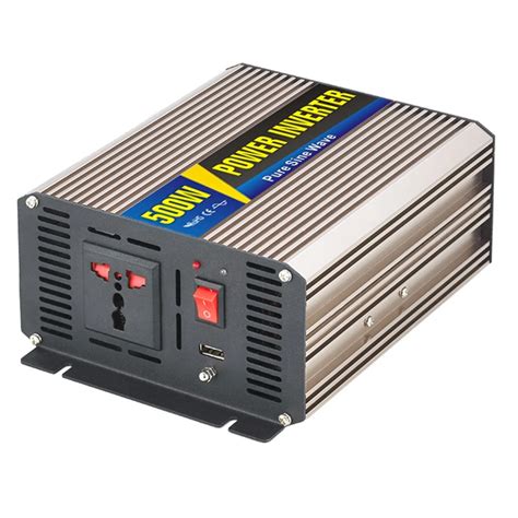 500w Pure Sine Wave Inverter For Solar Panel 12v 24vdc 48vdc To 110v