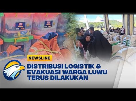 Distribusi Logistik Evakuasi Warga Terdampak Longsor Luwu Terus