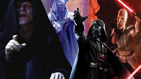 Star Wars: 10 Most Powerful Sith Lords