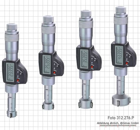 Exactools Dig Three Point Internal Micrometer Set Mm