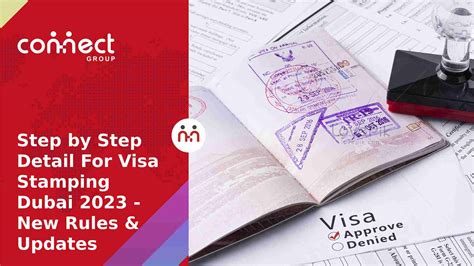 Complete Detail For Visa Stamping Dubai 2024 New Updates