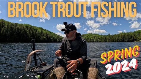 Spring Brook Trout Fishing In Small Northern Remote Back Lakes Youtube