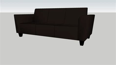 Three Seater Sofa 3d Warehouse