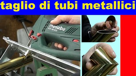 Taglio Di Tubi Metallici Angoli Gradi Stahl Pvc Aluminium Rohr