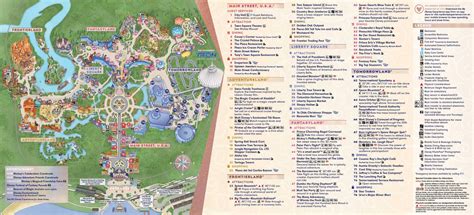 Map Of The Magic Kingdom Disney World Trixy Hermione