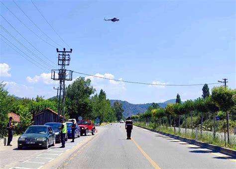 Son dakika haberleri Jandarma trafiği havadan denetledi Haberler