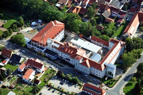 Leinefelde Worbis Von Oben St Elisabeth Krankenhaus In Worbis Th Ringen