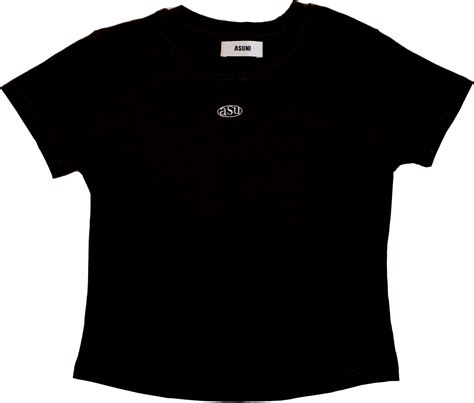 Asuni Asu Logo Short Sleeve T Shirt Black Asuni