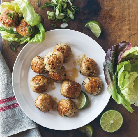 Chicken Meatballs With Ginger Lemongrass Williams Sonoma Taste