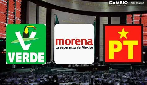 Así Quedan Repartidas Las Diputaciones Federales En Puebla De Morena Pt Y Partido Verde