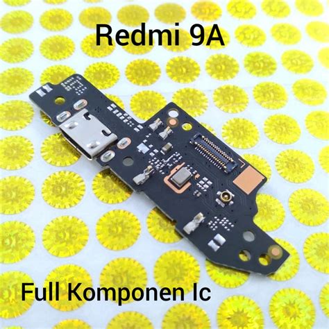 Jual Konektor Cas Papan Cas Mic Ic Xiaomi Redmi 9a Board Connector