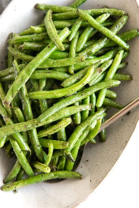 Air Fryer Green Beans - The Forked Spoon