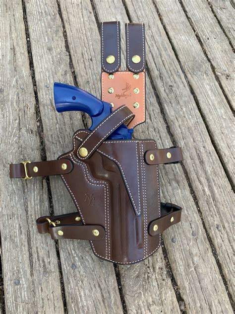 Shrike Drop Leg Holster – Nightingale Leather Co.