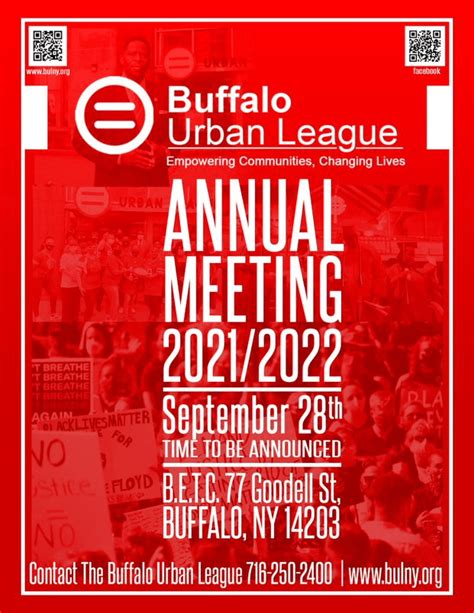 Buffalo Urban League - Buffalo, NY - Annual Meeting