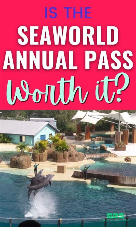 Is SeaWorld Annual Pass Worth It? | Annual pass, Sea world, Orlando ...